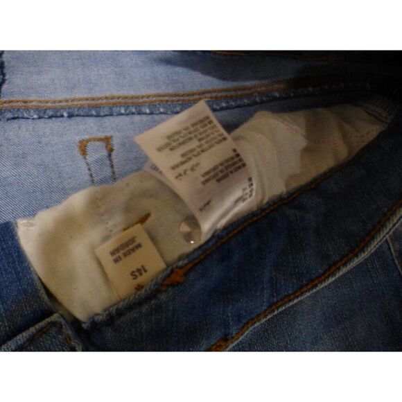 $34.00 BeBop Juniors' Printed Smocked-Waist Linen Blend Shorts, Coral/Tan - Picture 7 of 11